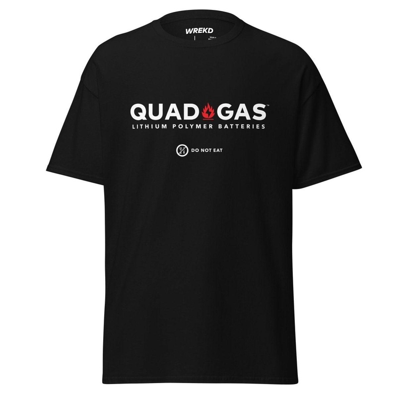 WREKD Quad Gas Classic Logo Tee