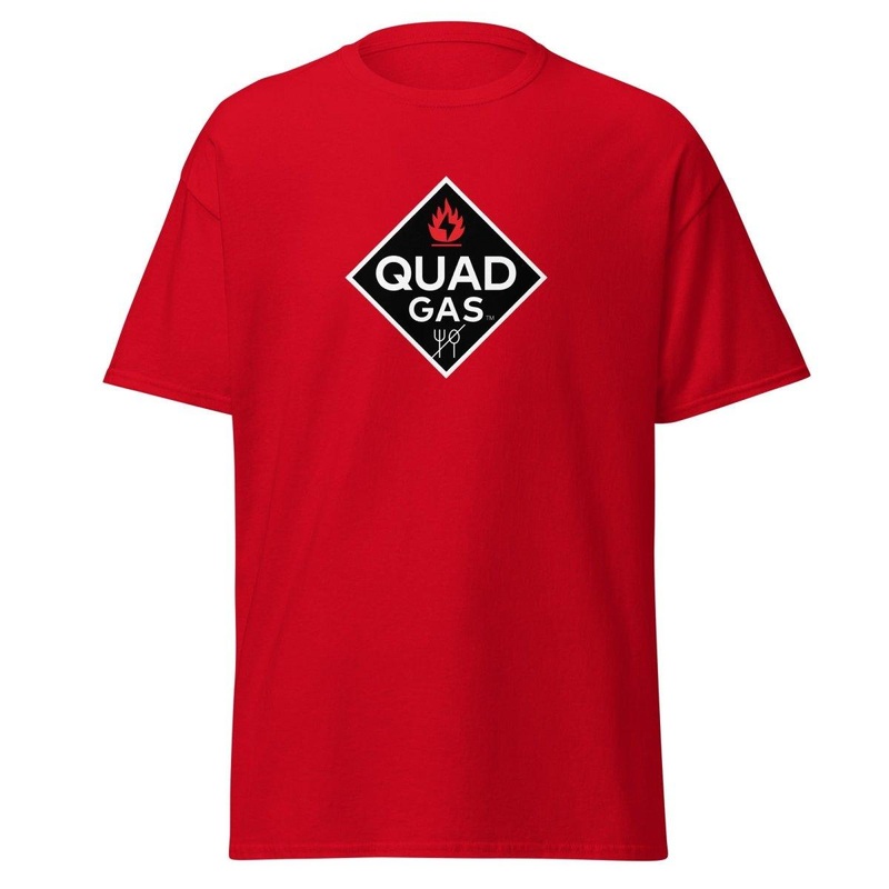 WREKD Quad Gas Men’s Fire Bolt Classic Tee