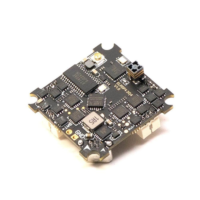 HappyModel 1S F4 AIO Toothpick/Whoop Flight Controller w/ 5A 8bit 4in1 ESC & 200mW VTX – ELRS 2.4GHz SPI