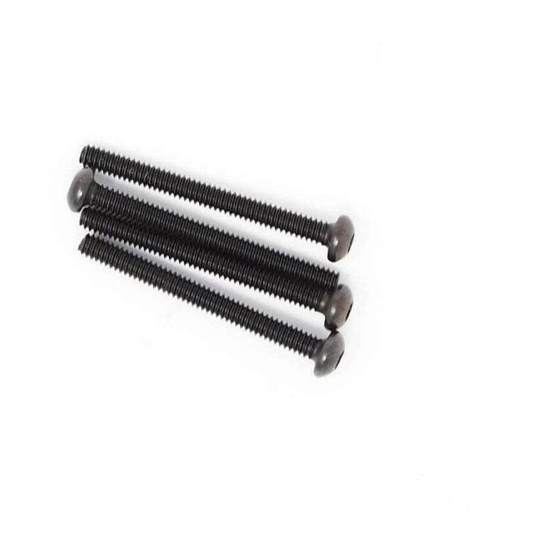 M2 x 20mm, Steel Bolt, Hex, Button Head (1pc)