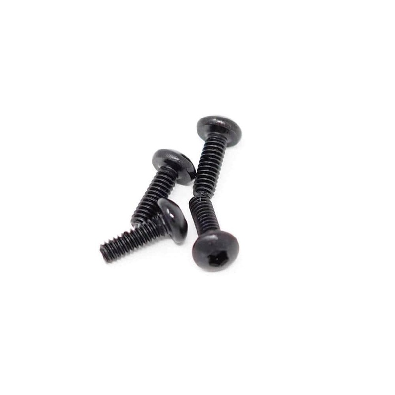 M2 x 6mm, Steel Bolt, Hex, Button Head (1pc)
