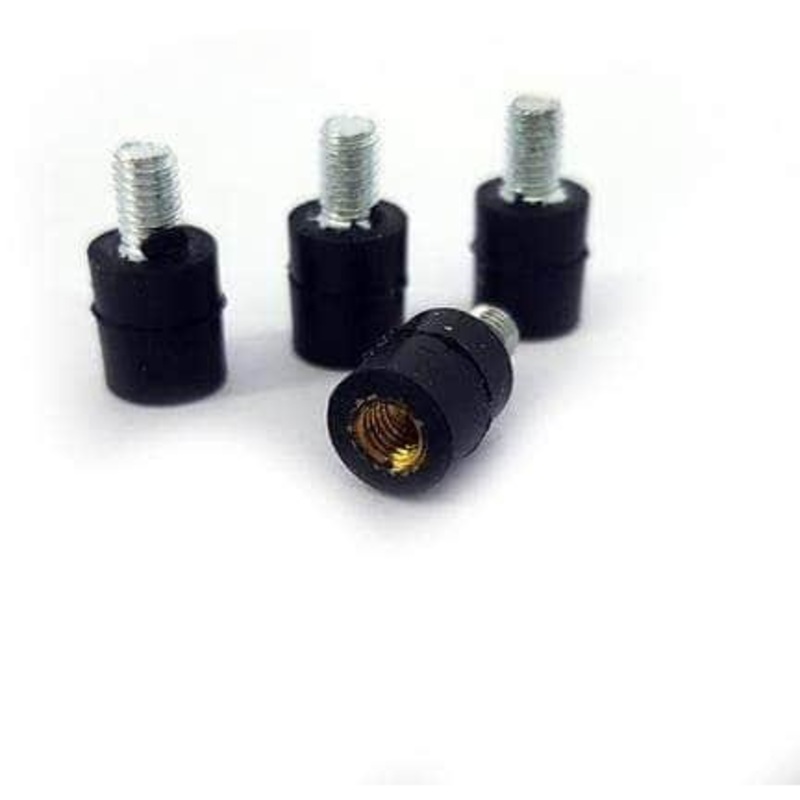 M3 x 7mm Anti-Vibration Flight Controller Soft Mount Standoff 4 Pack