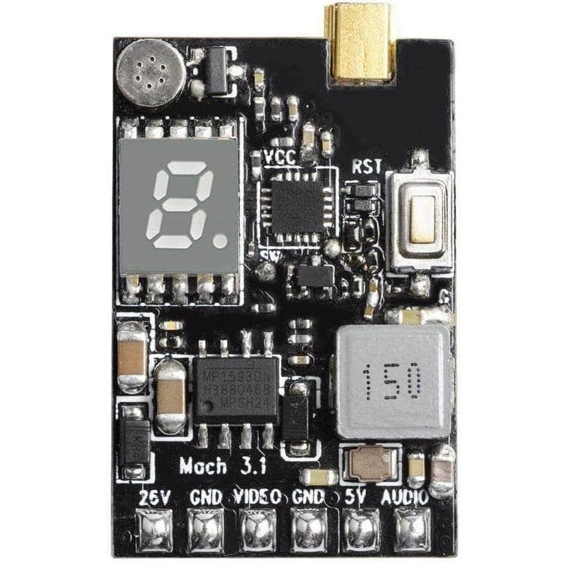 RDQ Mach 3 Video Transmitter 25-1000mW 5.8GHz VTX – Choose Version