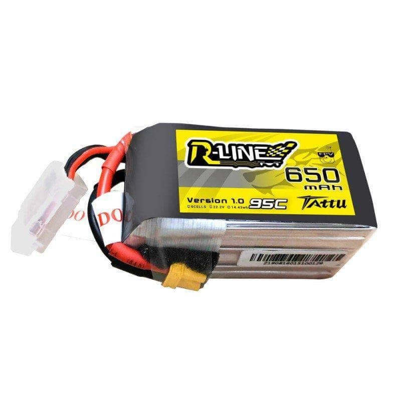 Tattu R-Line Version 1.0 22.2V 6S 650mAh LiPo Micro Battery – XT30