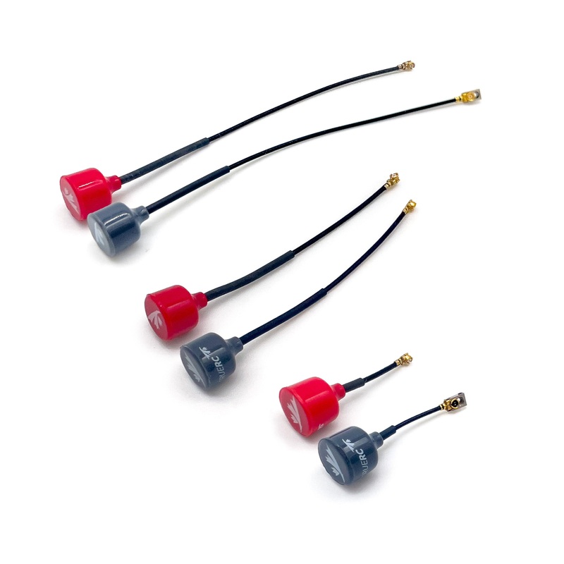 TrueRC Singularity 5.8 Lite, U.FL Antenna – Choose Polarization, Length