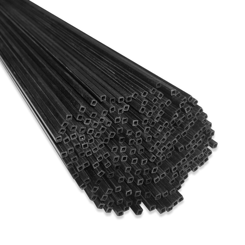 1 Meter Carbon Fiber Square Tube (1pc) – Choose Your Size