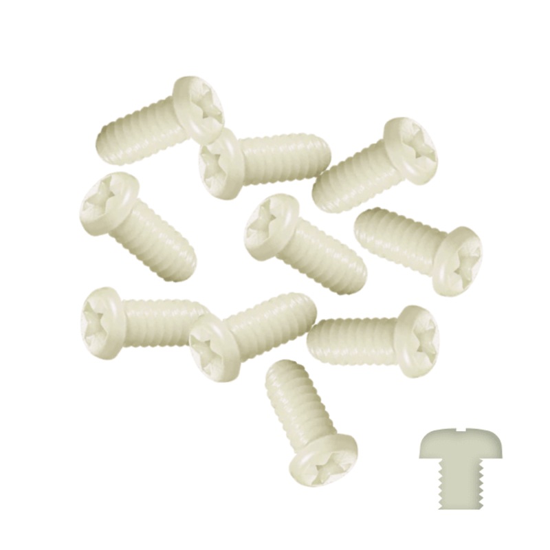 WREKD M1.4, RENY, Phillips, Button Head Screws for Tiny Drone Frames / Motors (20pcs) – Choose Length