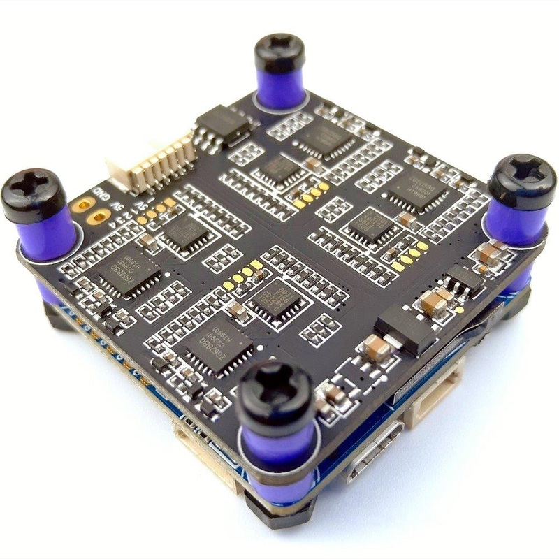 DarwinFPV Betaflight F4 V3S Flight Control Built-in Image Filtering OSD 30A 4in1 ESC Flytower – 30x30mm