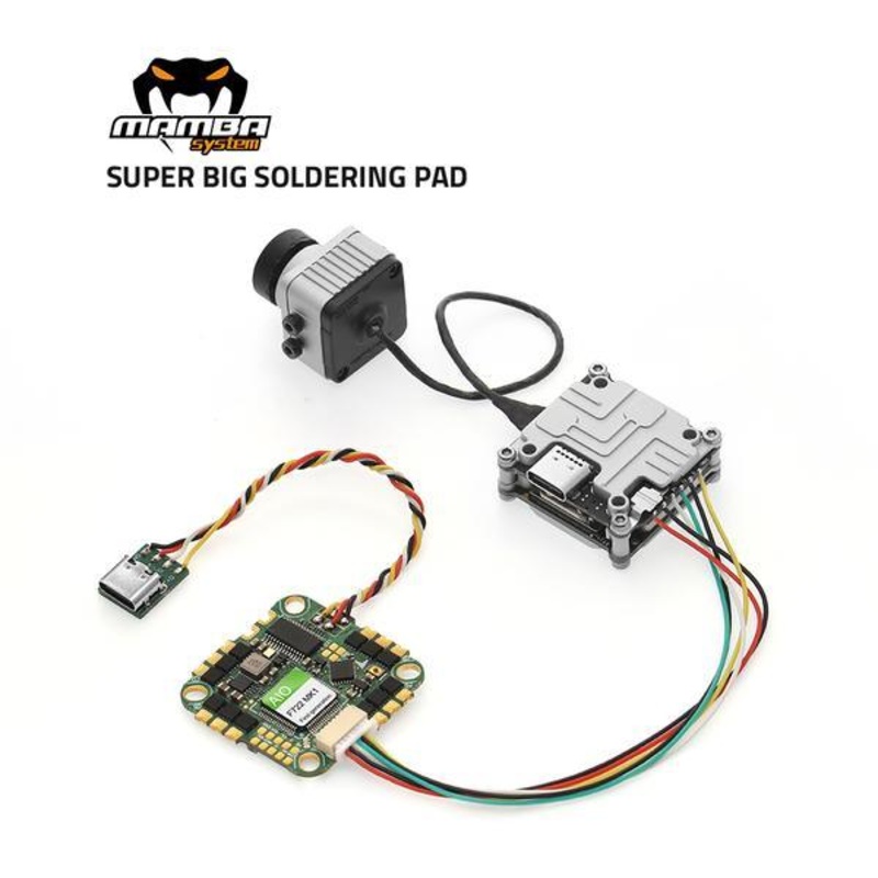 Diatone Mamba AIO F722 MK1 35A 6S 8bit Flight Controller – 25.5×25.5mm/M2