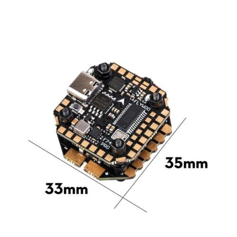 Flywoo Goku Versatile F745 Pro Mini Stack 40A ESC DJI PLUG 2-6S – 20x20mm