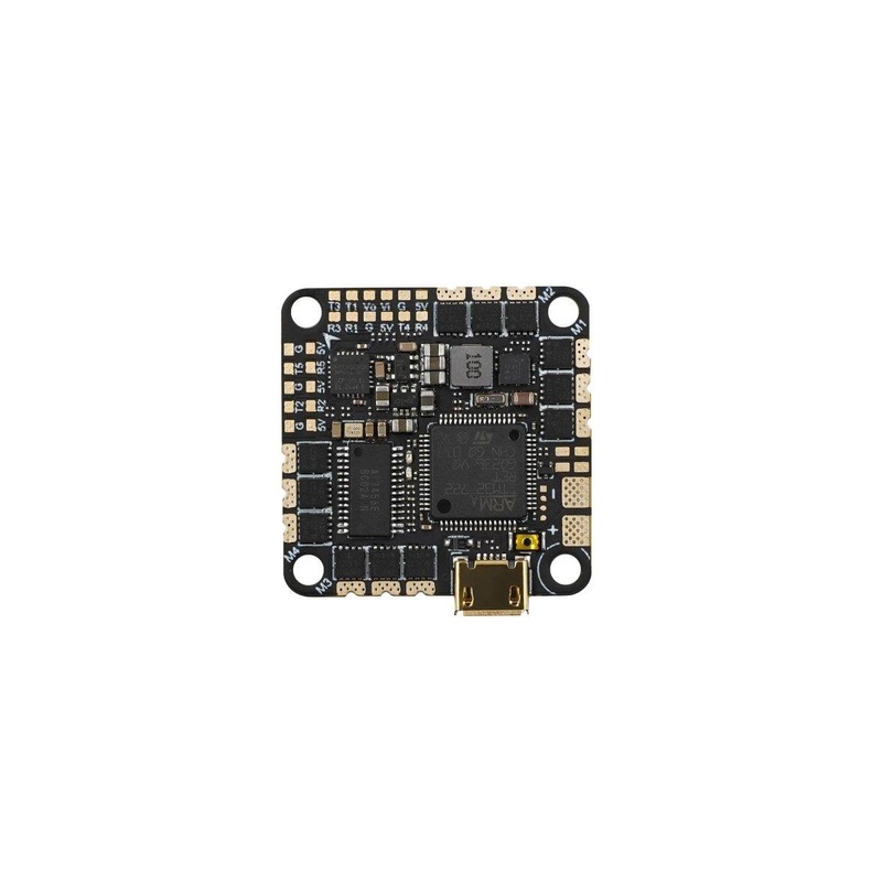 GEPRC GEP-F722-35A AIO F722 FC 35A 2-6S 8bit BLHeli_S ESC – 25.5×25.5mm