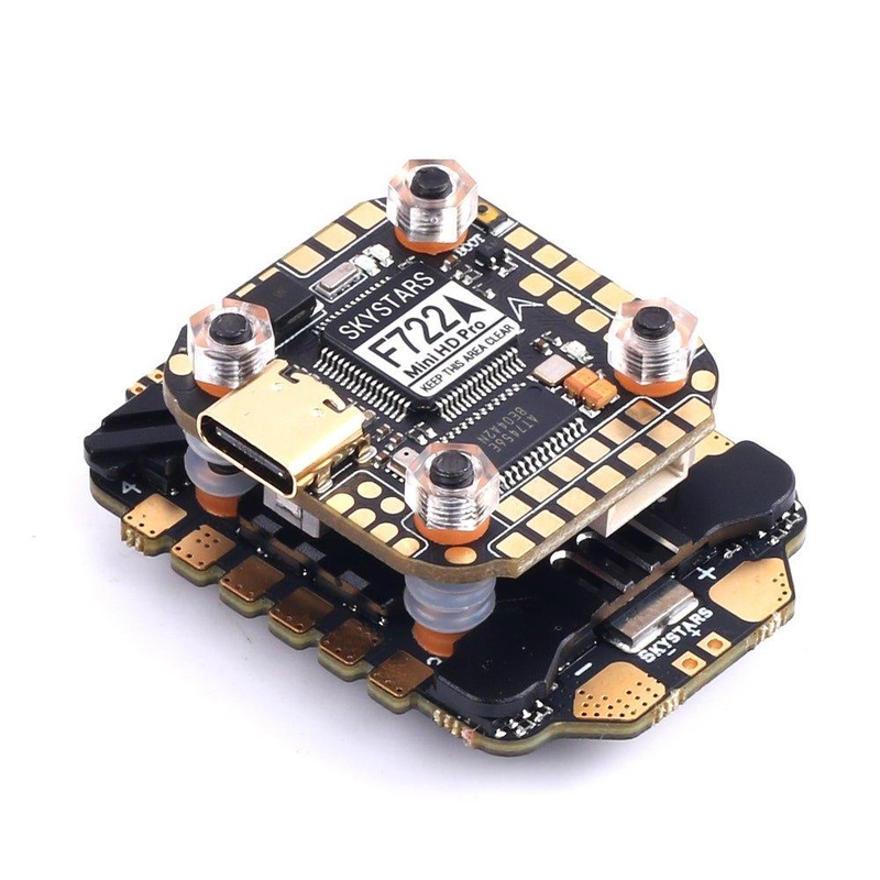 Skystars F722HD Stack Flight Controller & KM55 55A ESC – 20×20