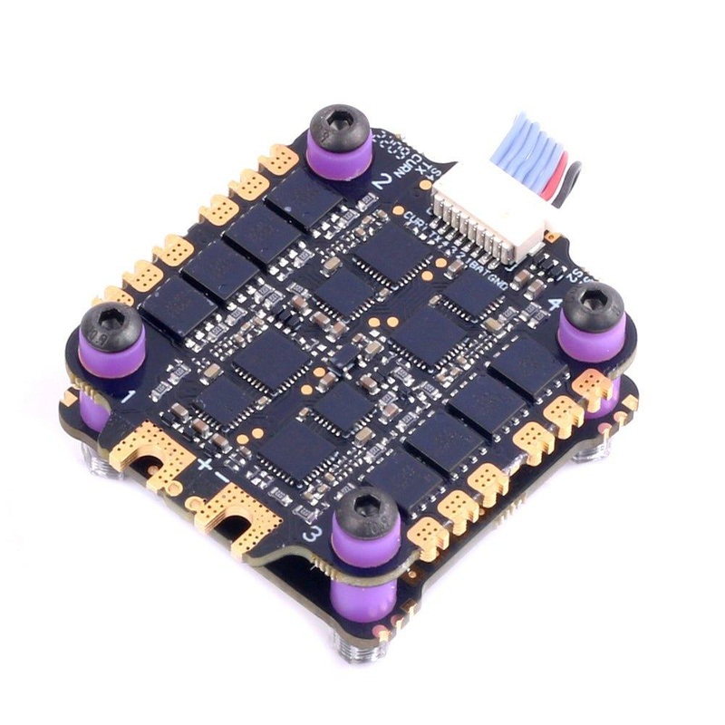Skystars F7HD Pro 3 Flight controller and KO45A Blheli-32 128KHz ESC Stack – 30x30mm