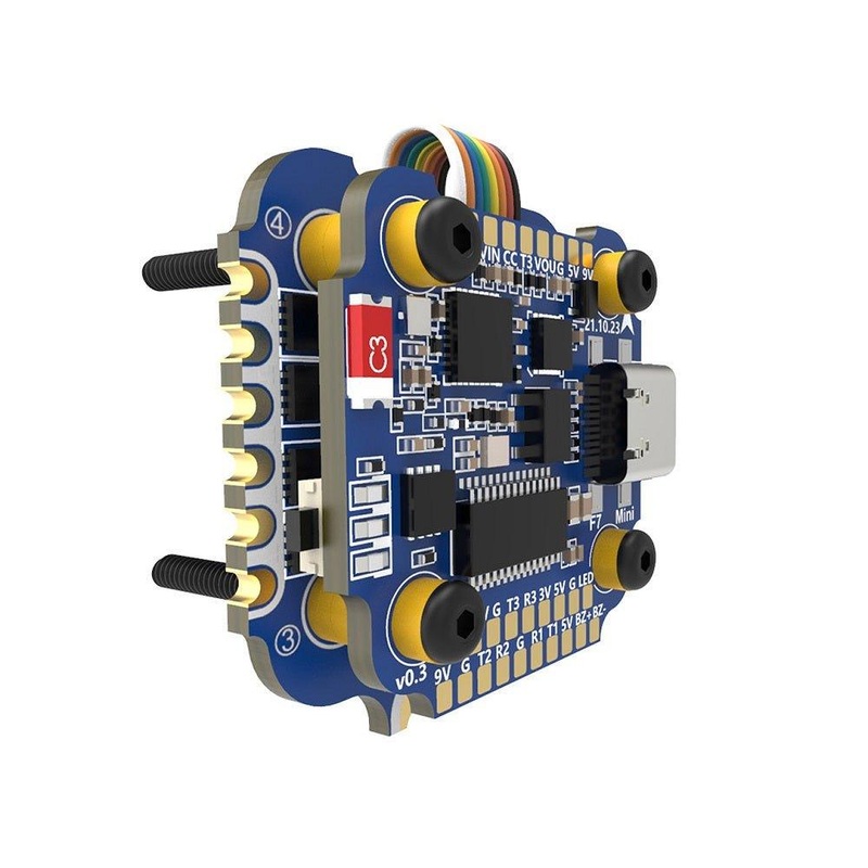 SpeedyBee F7 Mini Stack w/ 35A 3-6S 8-bit ESC – 20x20mm