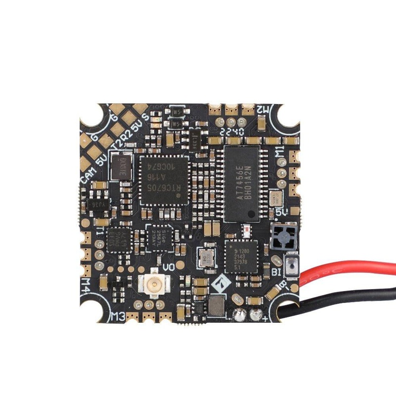 T-Motor F411 1S 6A Bluejay AIO Flight Controller W/ Onboard ELRS 2.4G RX and Analog VTX – 25.5×25.5mm