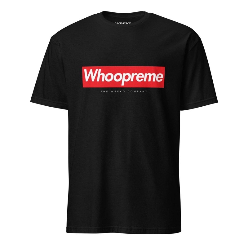 Whoopreme Parody Logo Tee