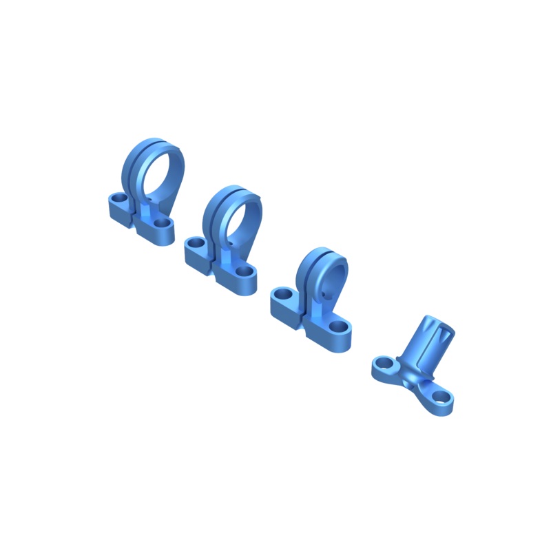 DinDrones OZR-5X – Antenna mounts