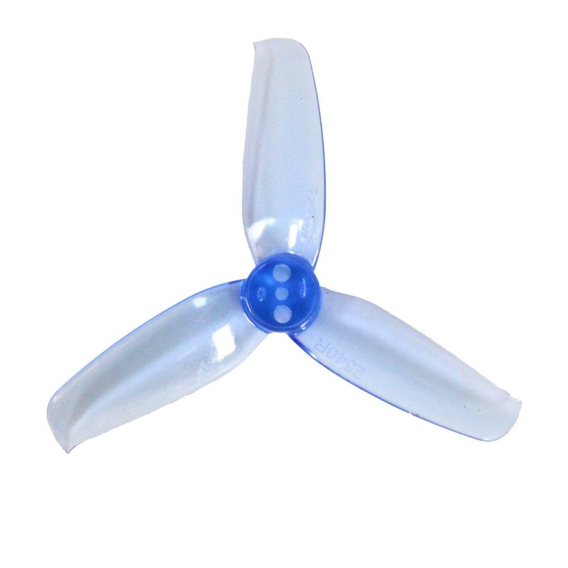 Gemfan Flash 2540 Tri-Blade 2.5″ Prop (1.5mm Shaft) 8 Pack – Choose Your Color