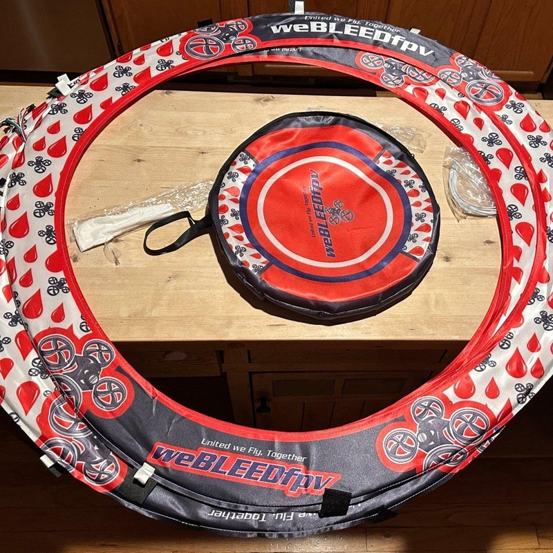 weBLEEDfpv Ultimate LED Whoop Gate Package (V4)