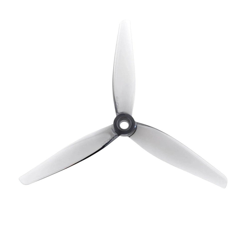 HQ Prop 5.2×3.2×3 Tri-Blade 5″ Prop 4 Pack – Grey