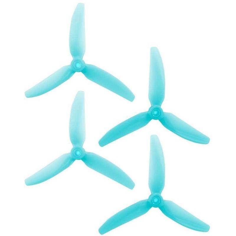 HQ Prop 5×4.3×3 V1S Tri-Blade 5″ Prop 4 Pack – Choose Your Color