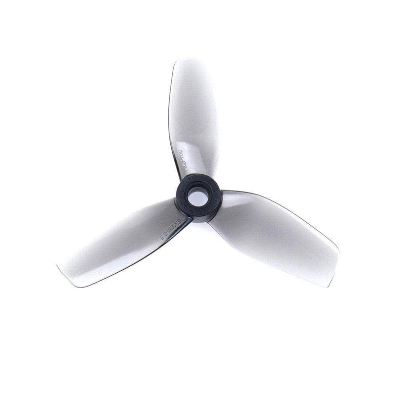 HQ Prop 75mm Cinewhoop 2.95×3.6×3 Tri-Blade 3″ Prop 4 Pack – Grey