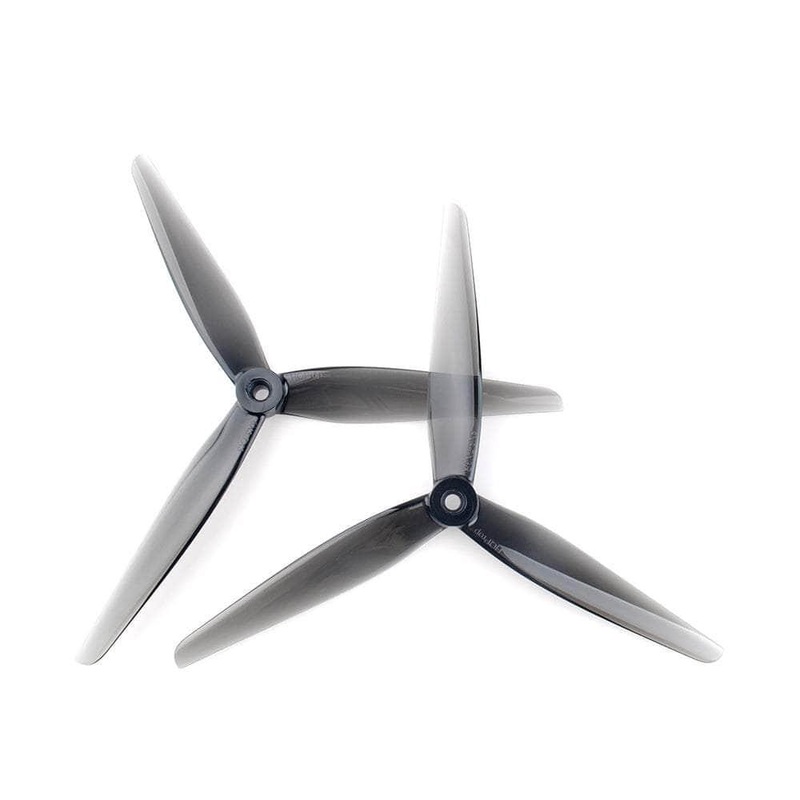HQ Prop 8×3.7×3 Tri-Blade 8″ Prop 2 Pack – Gray