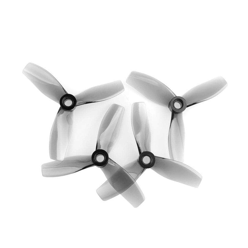 HQ Prop D76MM Tri-Blade 3″ Cinewhoop Prop 4 Pack – Gray
