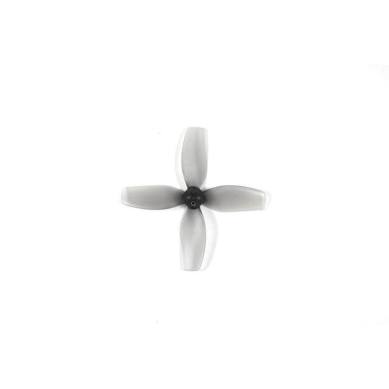 HQ Prop DT76MMX4 Quad-Blade 3″ Cinewhoop Prop 4 Pack (1.5mm Shaft) – Grey