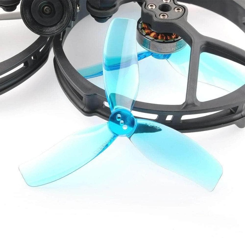 HQ Prop DT90MMX3 Tri-Blade 3.5″ Cinewhoop Prop 4 Pack – Blue