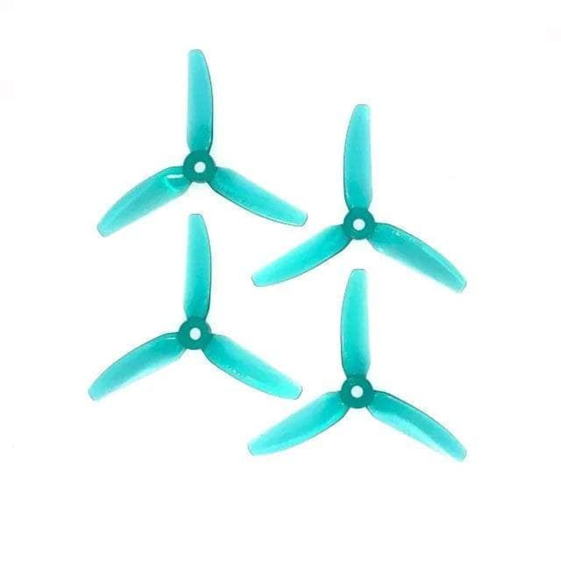 HQ Prop Durable Prop 4X4.3X3 V1S Tri-Blade 4″ Prop 4 Pack – Choose Your Color