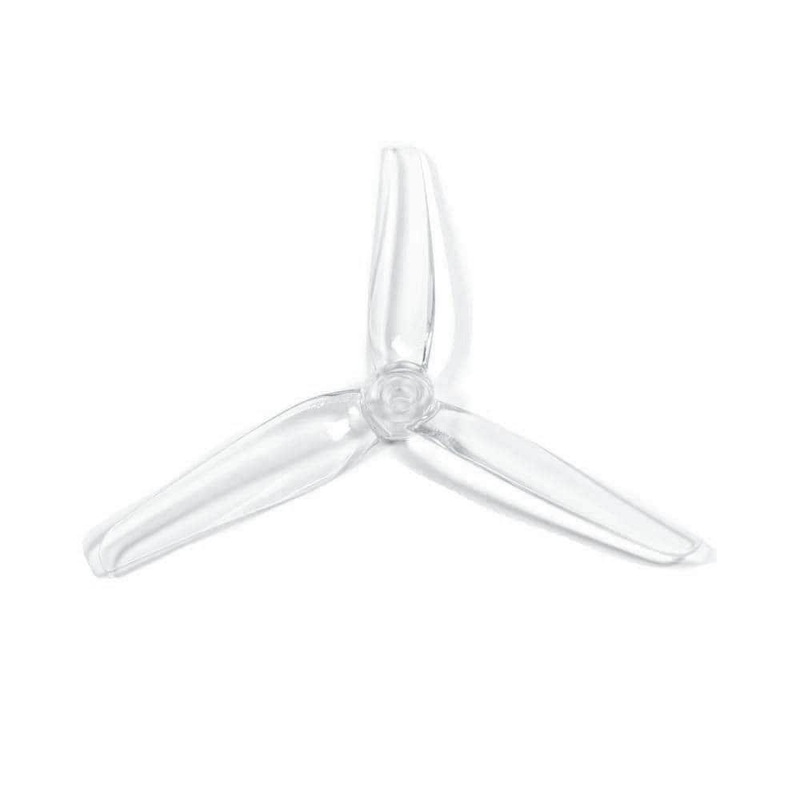 HQ Prop HeadsUp Racing R38C Tri-Blade 4.9″ Prop 4 Pack – Clear
