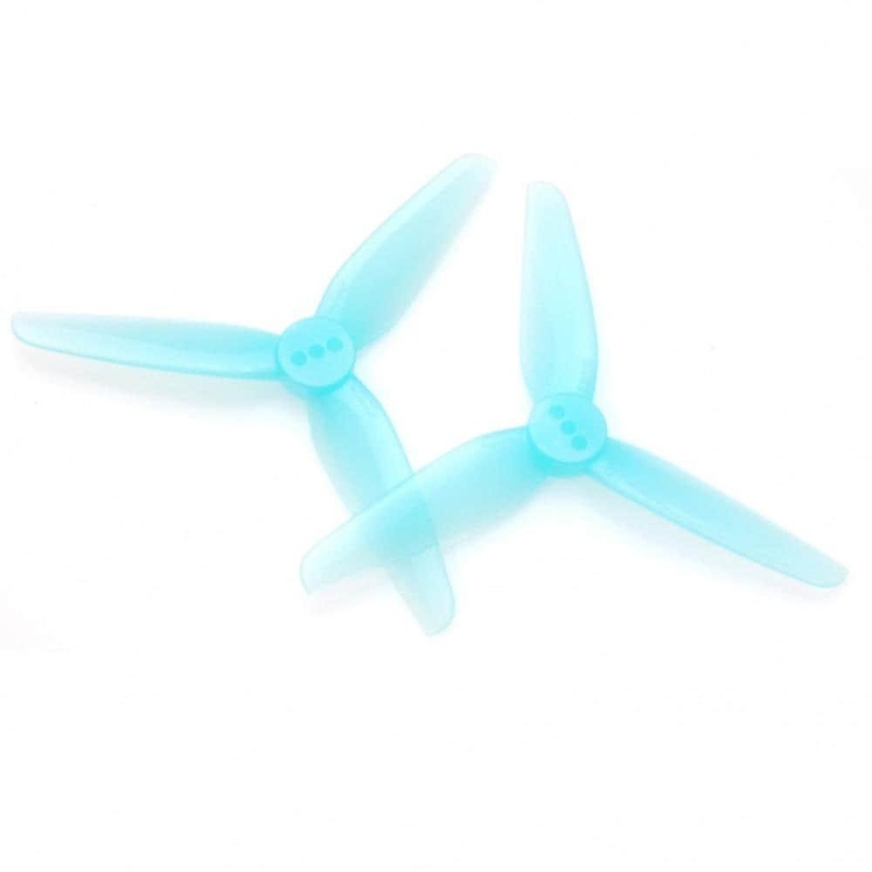 HQ Prop HeadsUp Tiny Prop T3x1.8×3 Tri-Blade 3″ Prop 4 Pack (2mm Shaft) – Choose Your Color