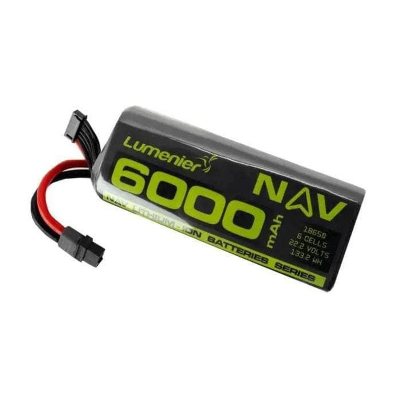 Lumenier NAV 22.2V 6S 18650 6000mAh 10C Li-Ion Battery – XT60