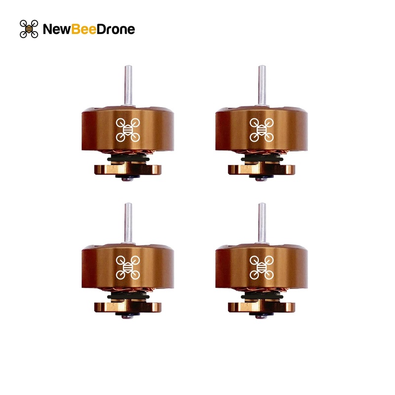 NewBeeDrone 0802 14000KV Brushless Motors – Unibell Espresso Edition (Set of 4)