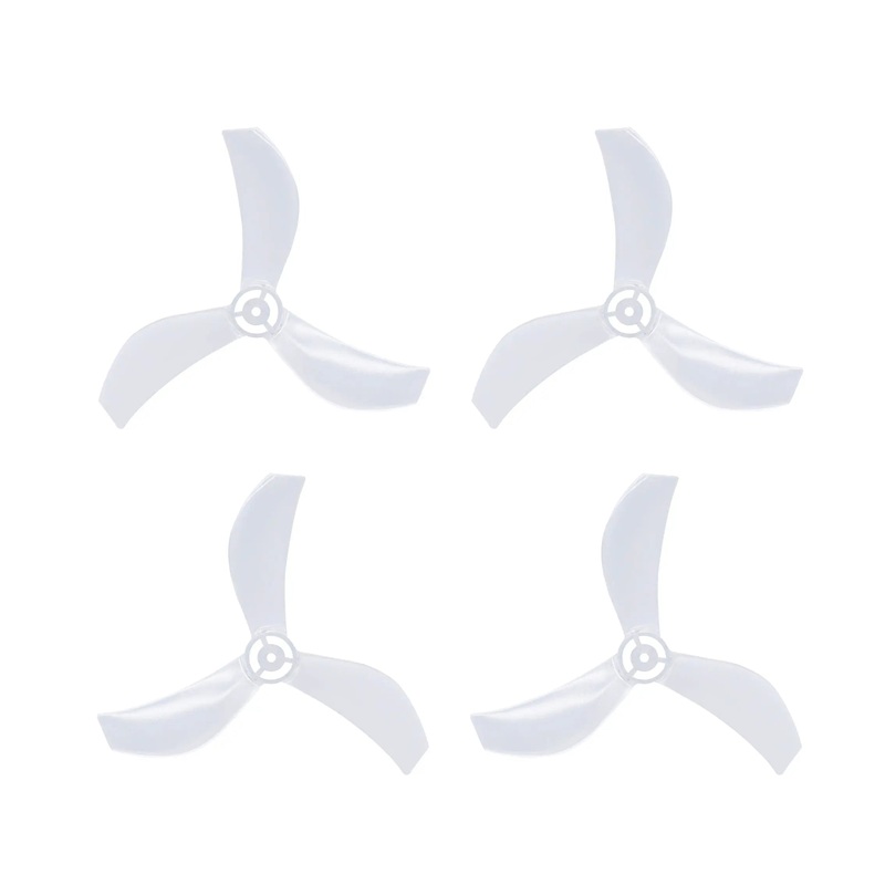 NewBeeDrone Azi 1615-3 / 1.6″ Tri-Blade Micro/Whoop FPV Drone Props for 1.5mm Shaft (8 Pack) – Choose Color