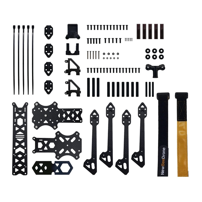 NewBeeDrone INERTIA 5″ FPV Frame Parts