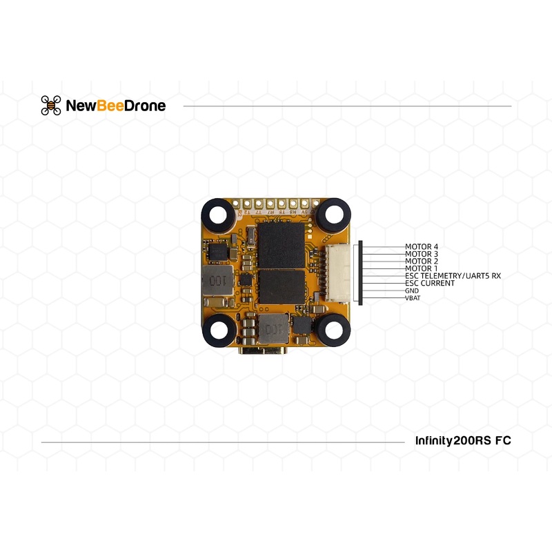 NewBeeDrone Infinity200 RS Racing Flight Controller | RaceSpec