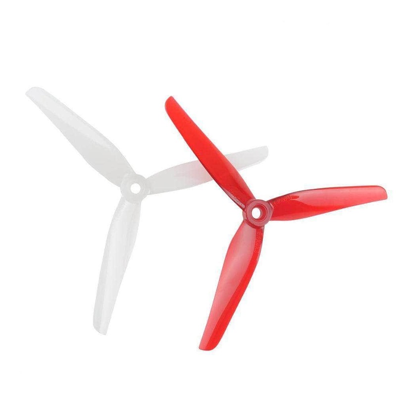 HQ Prop ETHIX P4 5.1x4x3 Tri-Blade 5″ Prop 4 pack – Candy Cane