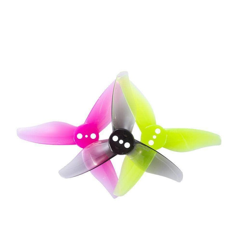 Gemfan Hurricane 2023 Tri-Blade 2″ Prop 8 Pack (1.5mm) – Choose Your Color