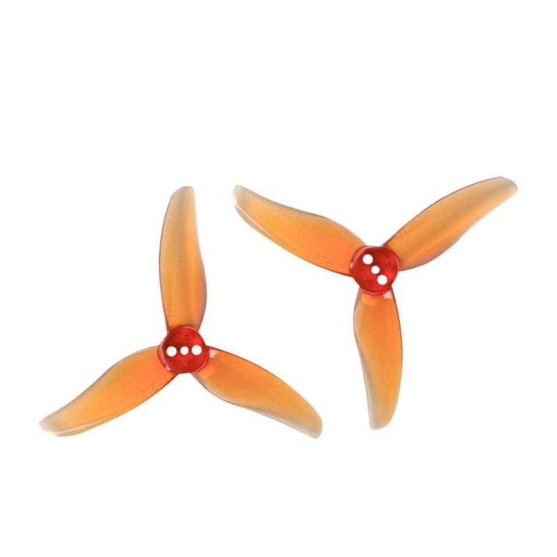 Gemfan Hurricane 2520-3 Durable Tri-Blade 2.5″ Prop 8 Pack (1.5mm Shaft) – Choose Your Color