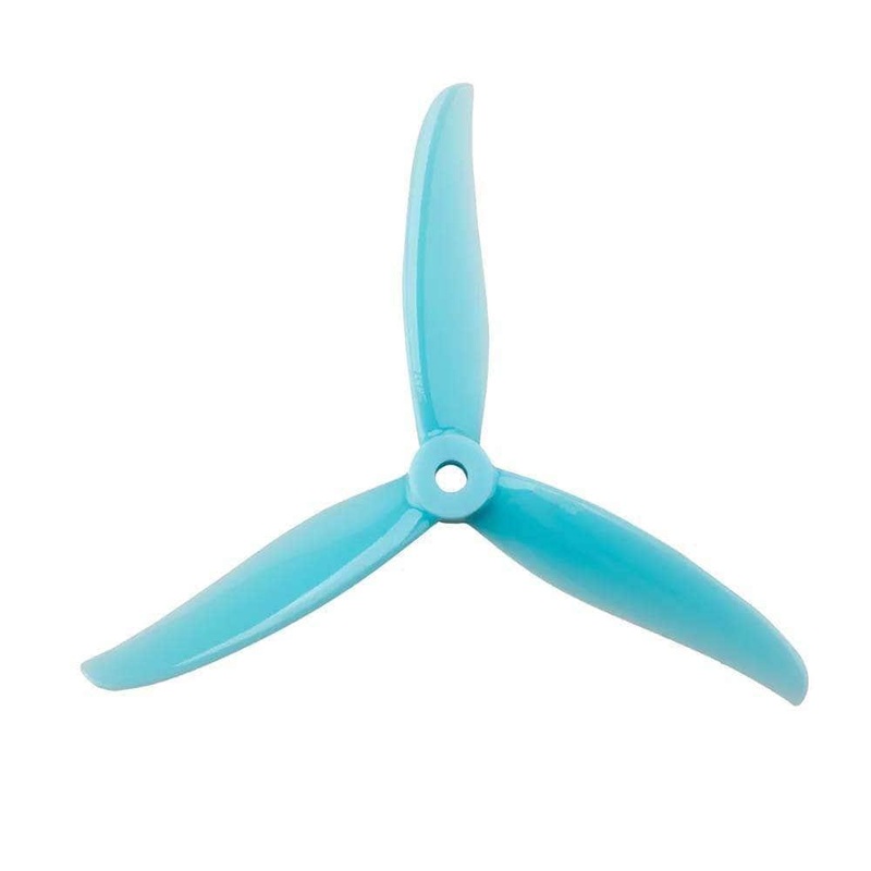 Gemfan Hurricane 4937 Tri-Blade 5″ Prop 4 Pack – Choose Color