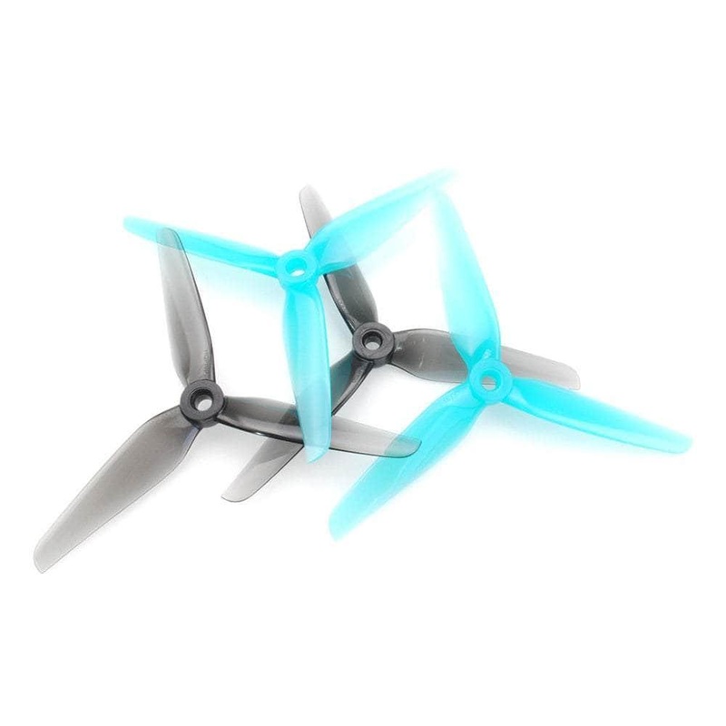 HQ Prop R38 HeadsUp Racing 5.1×3.8×3 Tri-Blade 5″ Prop 4 Pack – Choose Your Color