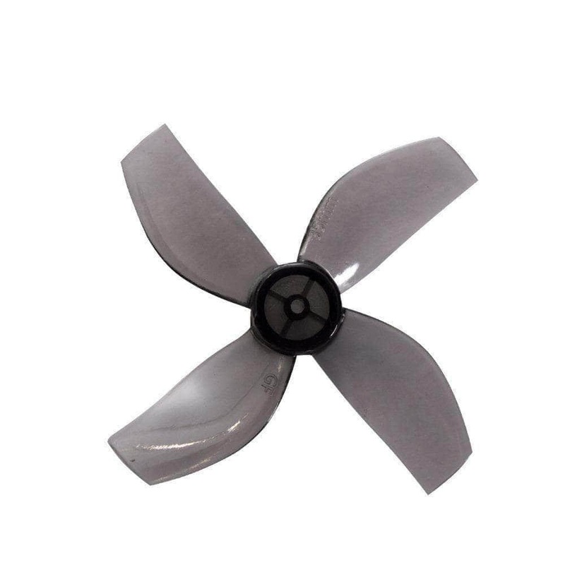 Gemfan 35mm Durable Quad-Blade Micro/Whoop Prop 8 Pack (1mm Shaft) – Choose Your Color