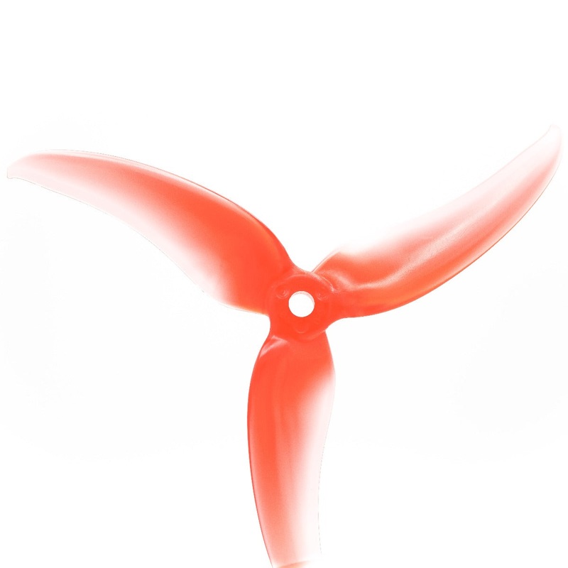Emax Avan Scimitar 5030-3 / 5″ Tri-Blade Replacement FPV Drone Props (4 Pack) – Red