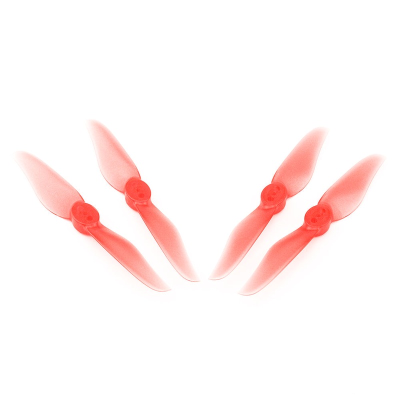 Emax Avia NanoX 3010-2 / 3″ Bi-Blade Replacement Props for 1.5mm Shaft T-Mounted (4 Pack) – Red