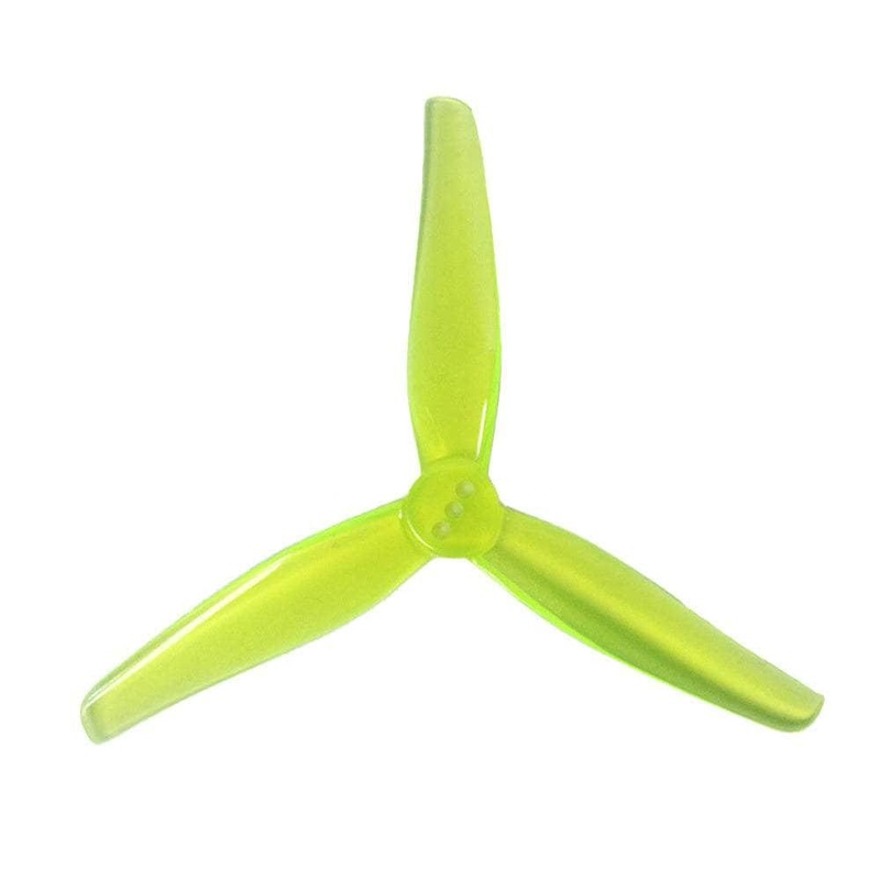 HQ Prop Headsup T3.5×2.5×3 Tri-Blade 3.5″ Prop 4 Pack (2mm Shaft) – Choose Color