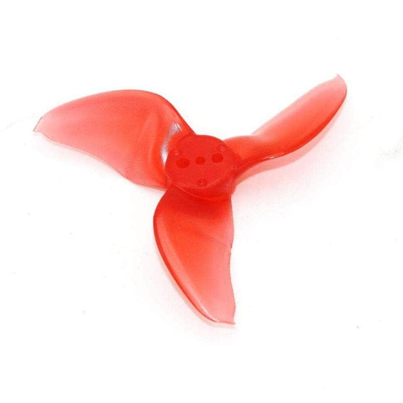 EMAX Avan Blur 2×1.9×3 Tri-Blade 2″ Prop 4 Pack – Red