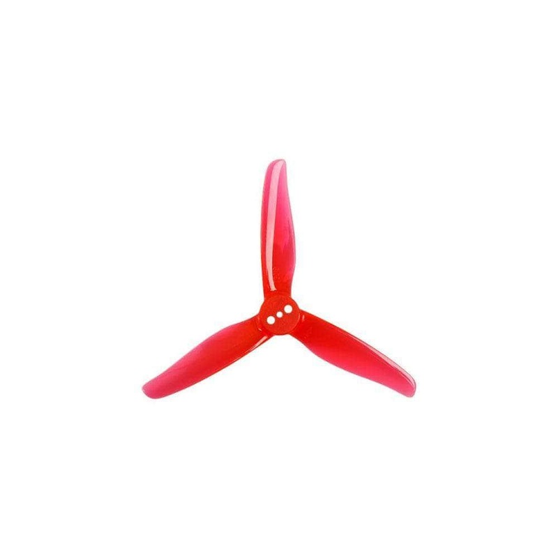 DAL New Cyclone T3018 Tri-Blade 3″ Prop 8 Pack – Crystal Red