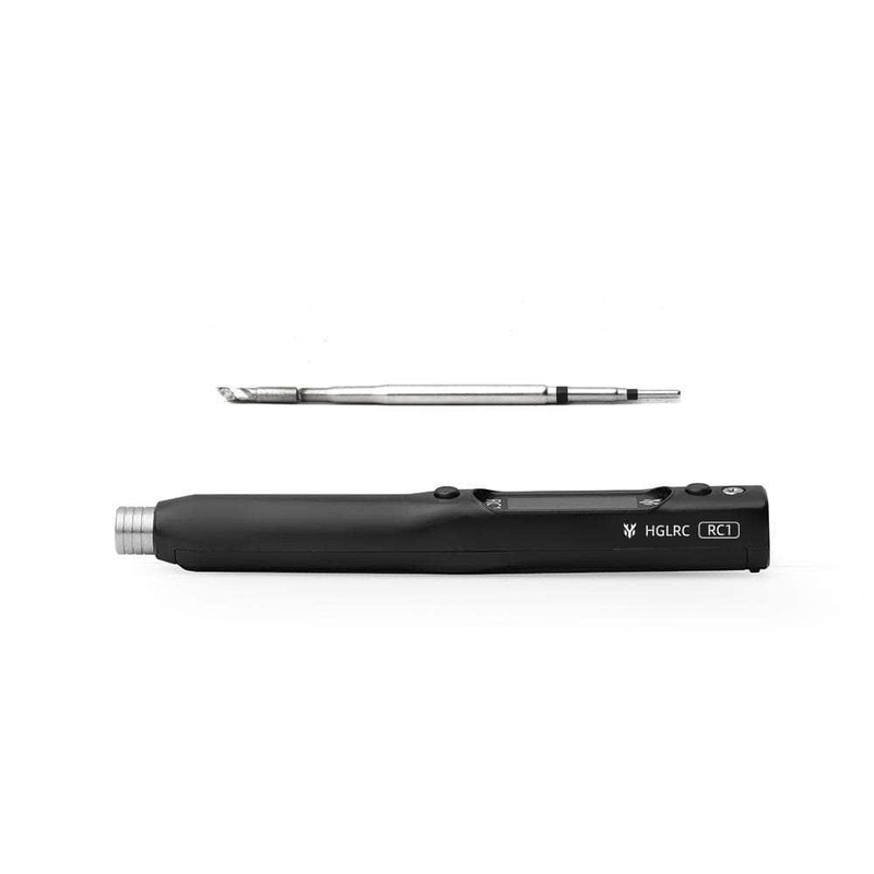 HGLRC RC1 Smart Soldering Iron – Black Shell